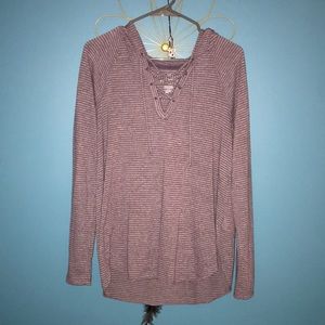 soft long sleeved pullover